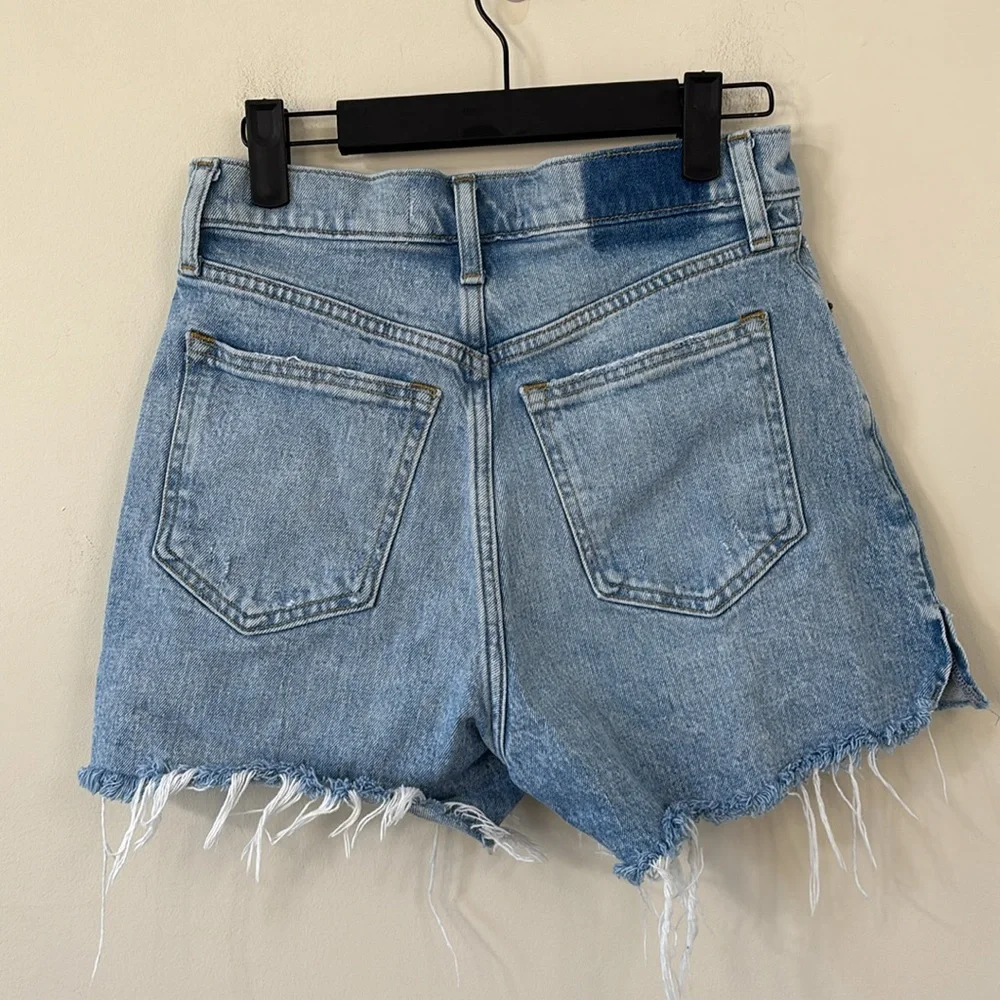 Abercrombie & Fitch The 4” Mom Short Curve Love High Rise Size 25 - Picture 5 of 8